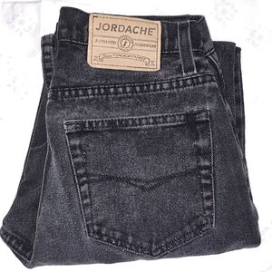 JORDACHE Black Denim High Rise